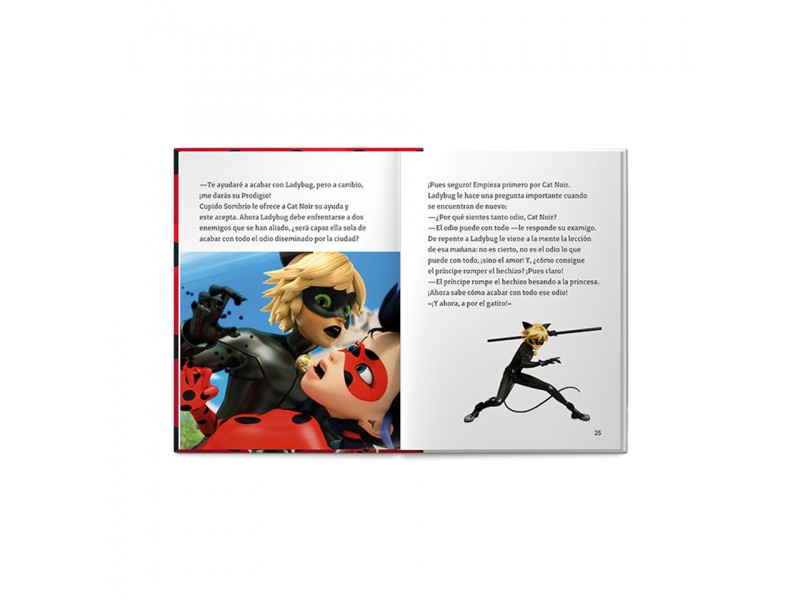 Libro Cuentacuentos Faba - Las Aventuras de Ladybug: Cupido Sombrío