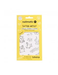 12 Tatuajes para colorear - Animales