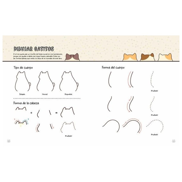 Gatitos Kawaii: Aprende a dibujar 75 gatitos adorables