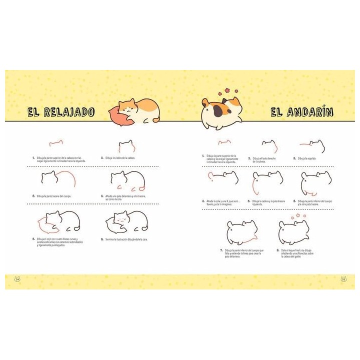 Gatitos Kawaii: Aprende a dibujar 75 gatitos adorables