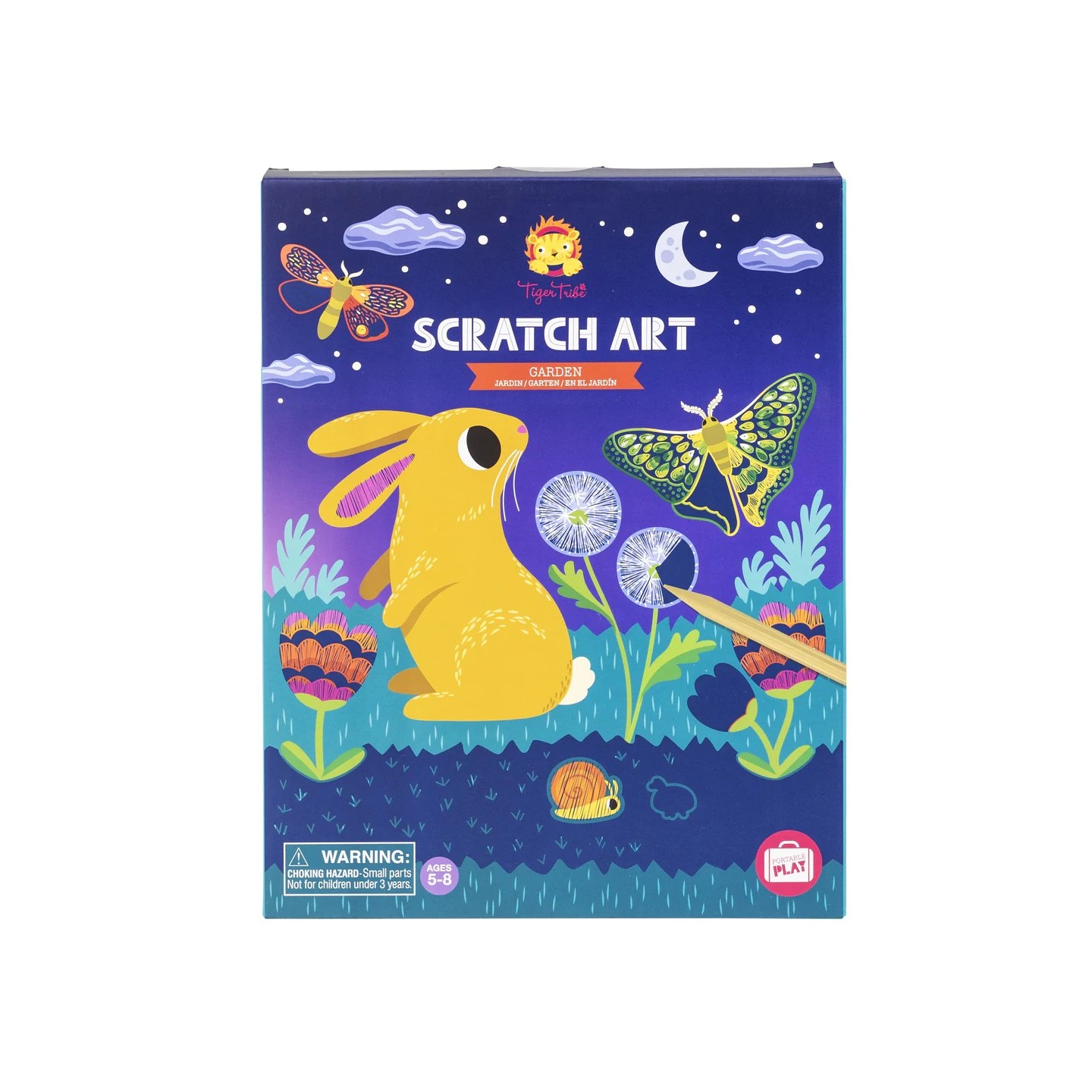 Scratch Art Jardín