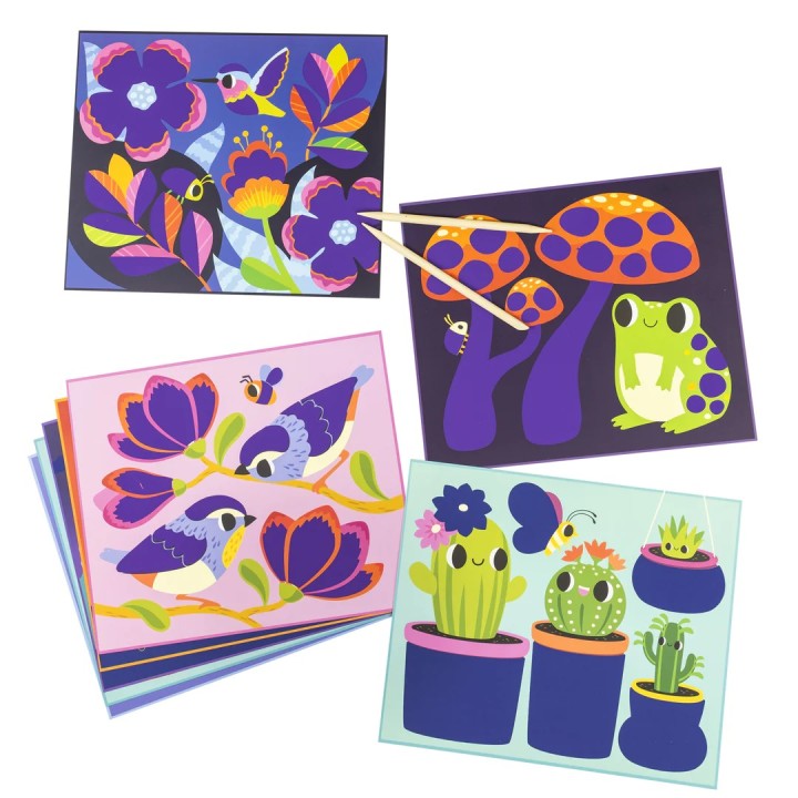 Scratch Art Jardín