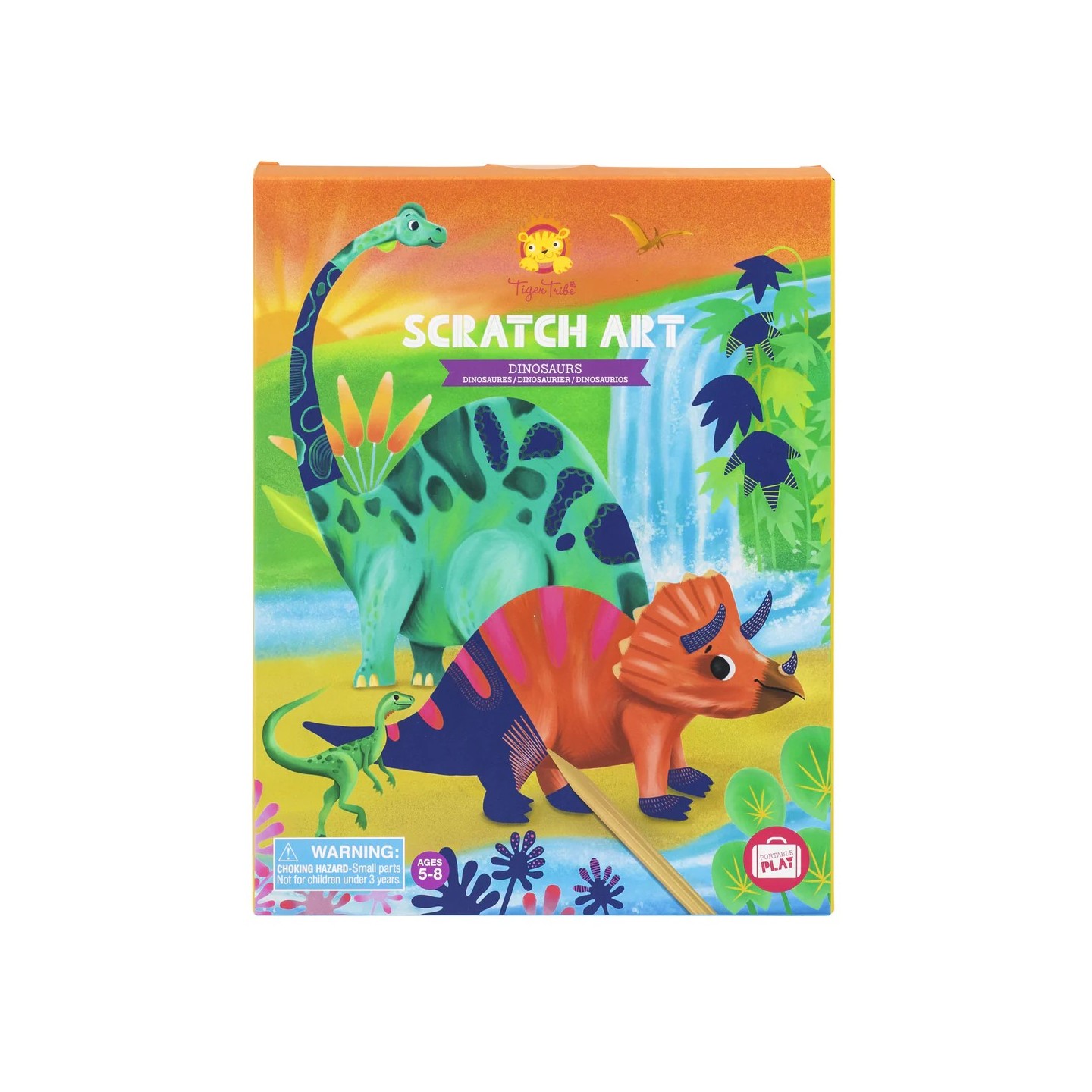 Scratch Art Dinos