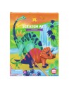 Scratch Art Dinos