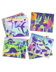 Scratch Art Dinos 2