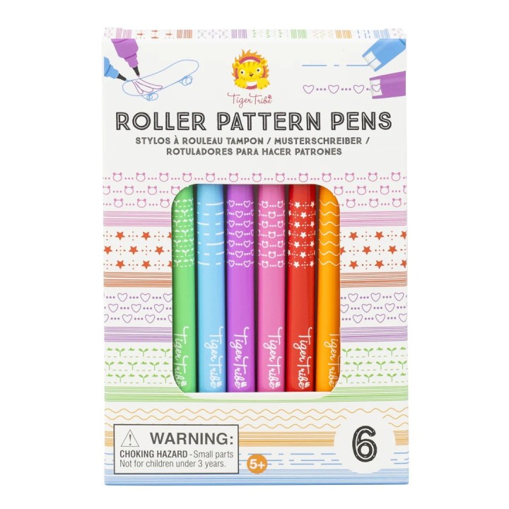 6 Rotuladores Roller Patrones