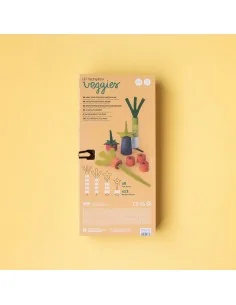 Juego Encajar Vegetales de Madera