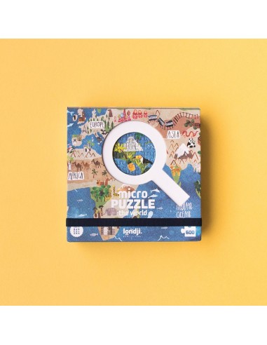 Micropuzle Descubre el Mundo 600 Piezas