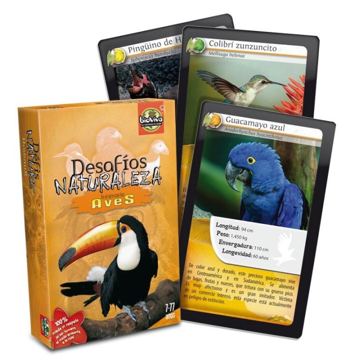 Cartas Desafíos Naturaleza: Aves