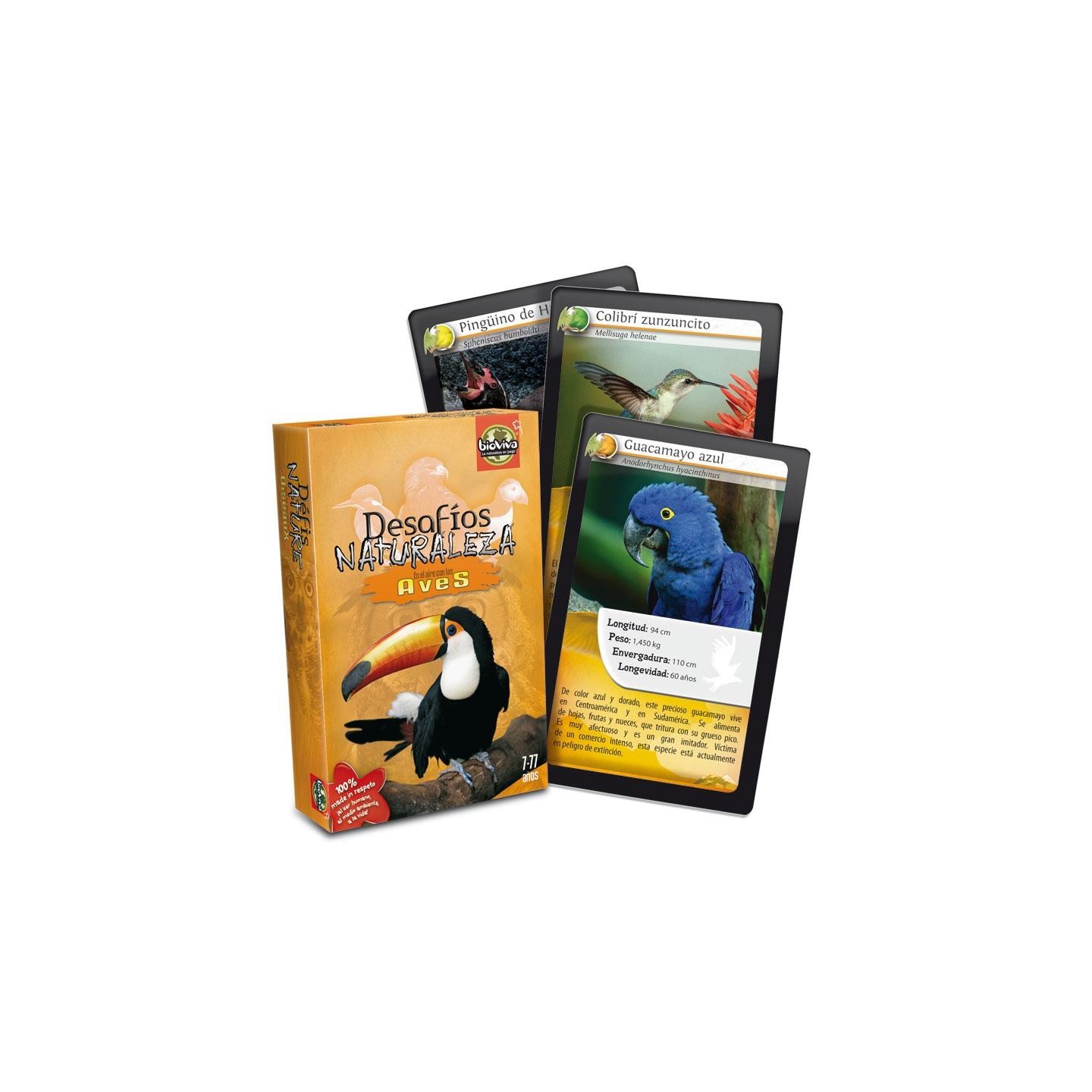 Cartas Desafíos Naturaleza: Aves