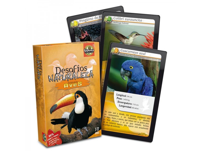 Cartas Desafíos Naturaleza: Aves