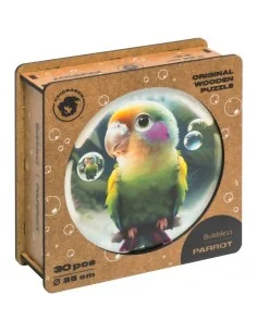 Puzle Madera Bubblezz Unidragon Loro 30 Piezas