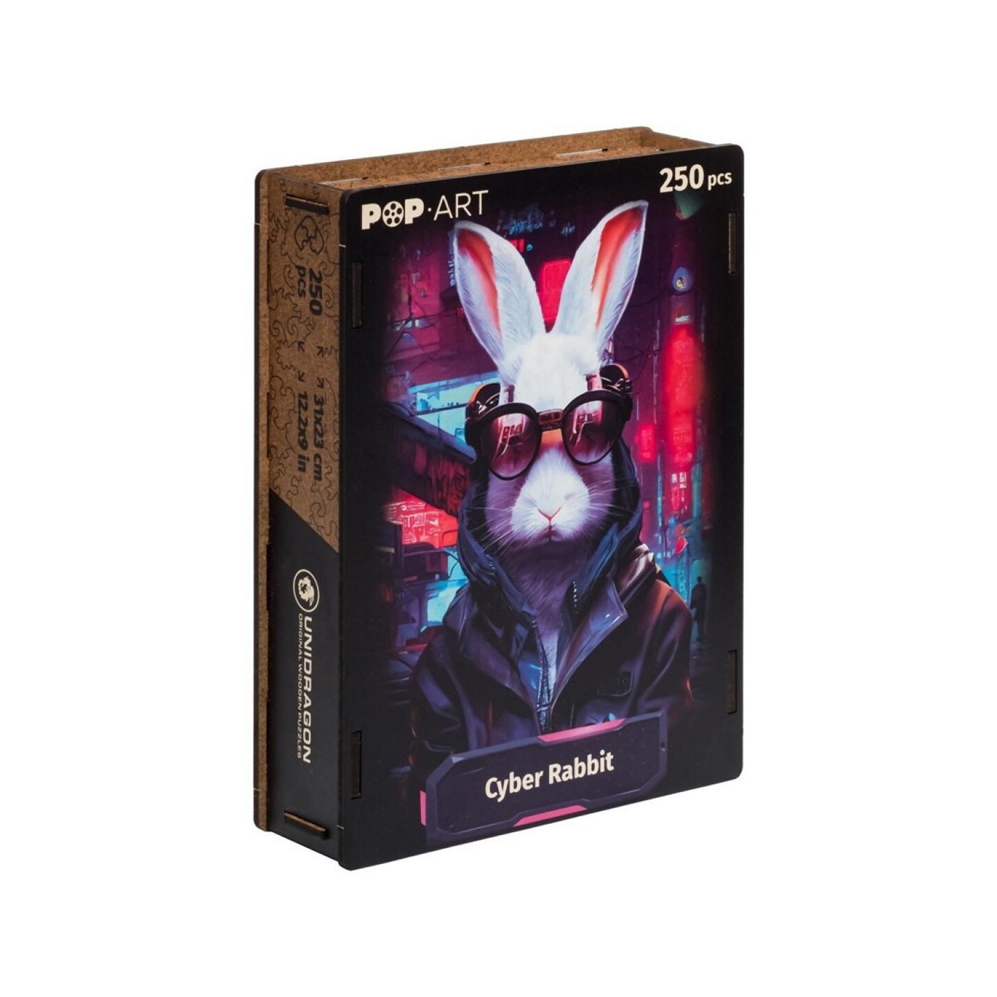 Puzle Madera Unidragon POP Cyber Rabbit 250 Piezas