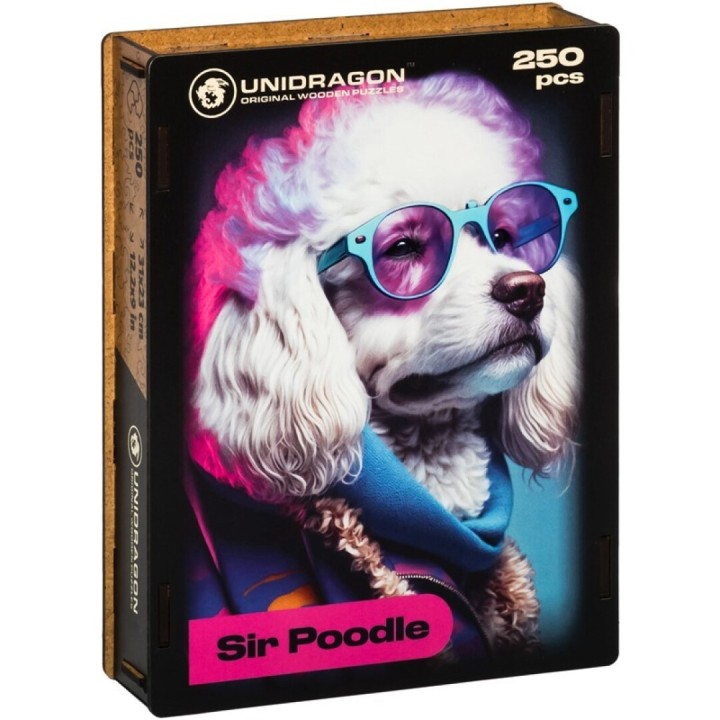 Puzle Madera Unidragon POP Sir Poodle 250 Piezas