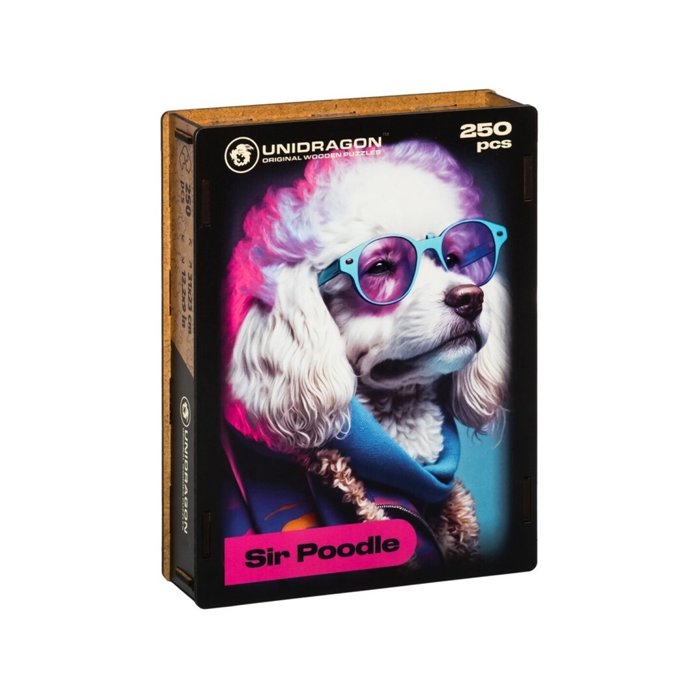 Puzle Madera Unidragon POP Sir Poodle 250 Piezas