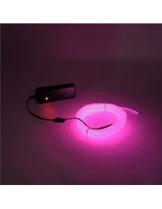 Cordón Luminoso Flowon Rosa