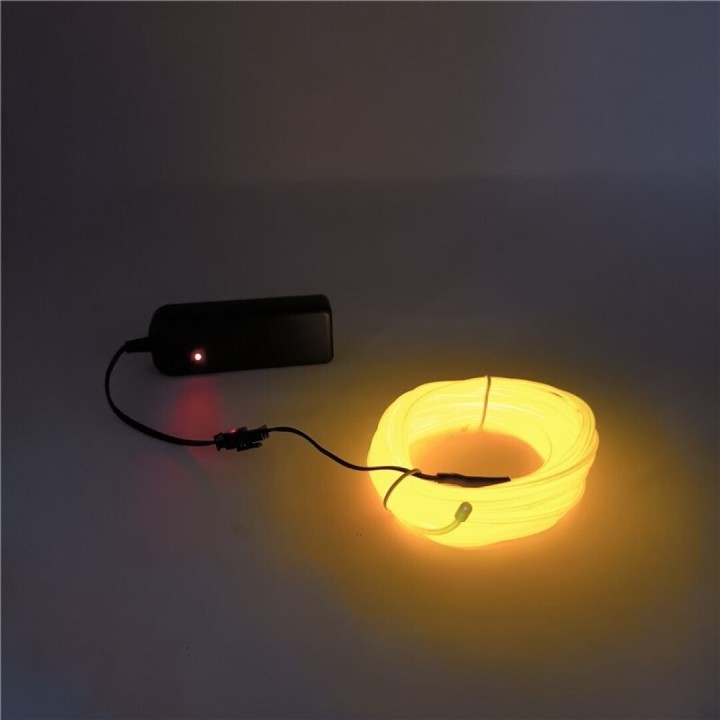 Cordón Luminoso Flowon Amarillo