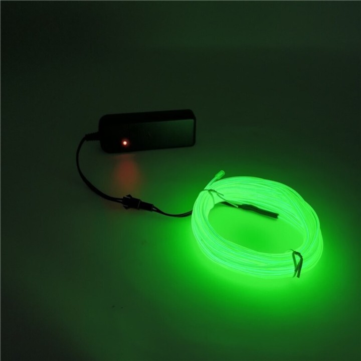Cordón Luminoso Flowon Verde