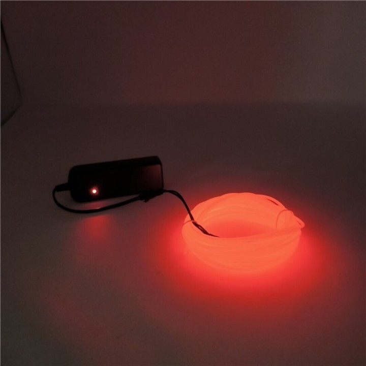 Cordón Luminoso Flowon Rojo