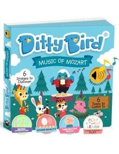 Libro Juego canta en Inglés Ditty Bird MUSIC OF MOZART