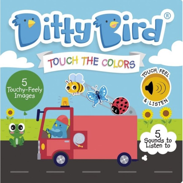 Libro Juego canta en Inglés Ditty Bird TOUCH OF COLORS