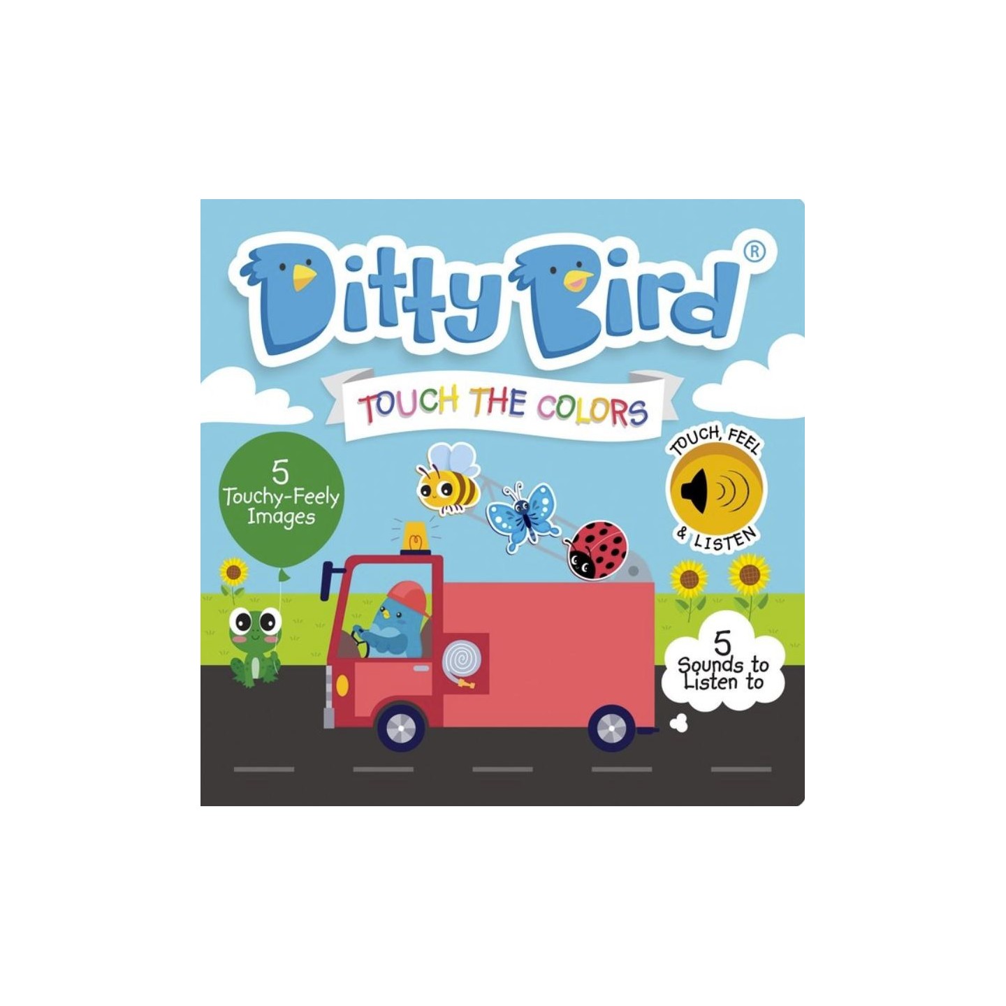 Libro Juego canta en Inglés Ditty Bird TOUCH OF COLORS