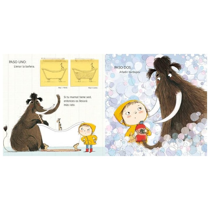 Cómo lavar a un mamut lanudo