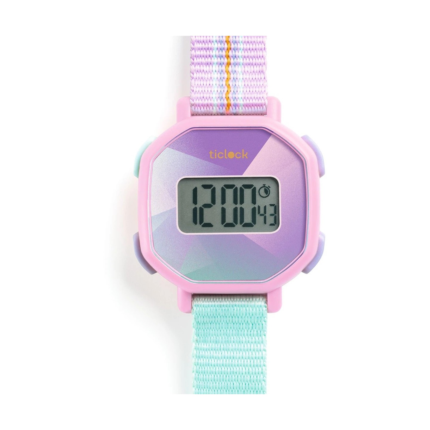 Reloj digital Purple prisma
