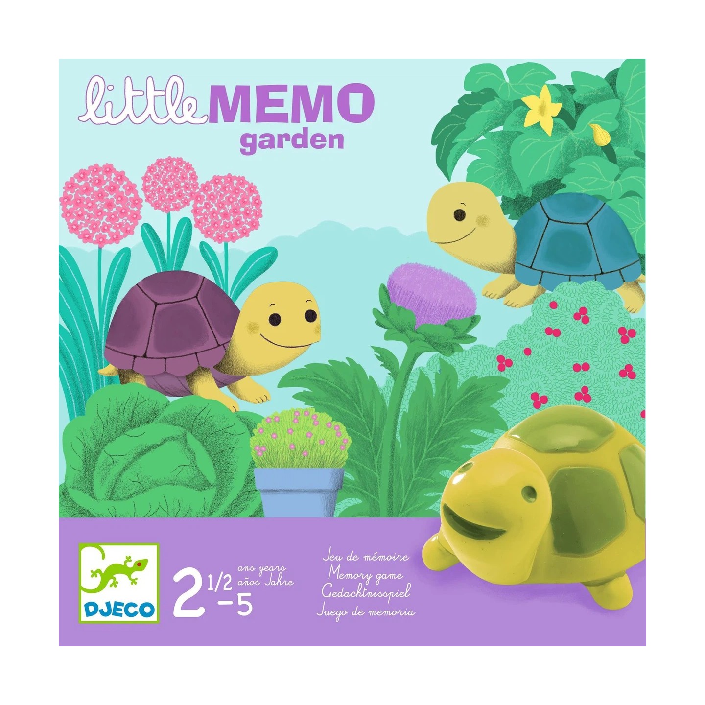Juego Little Memo - Garden