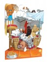 Postal 3D Cachorros