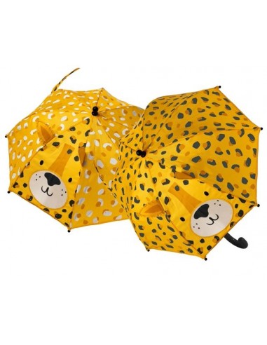 Paraguas 3D Mágico con visor Leopardo