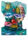Postal 3D Animales Marinos