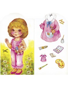 Muñecas peponas Patricia - Recortables 2