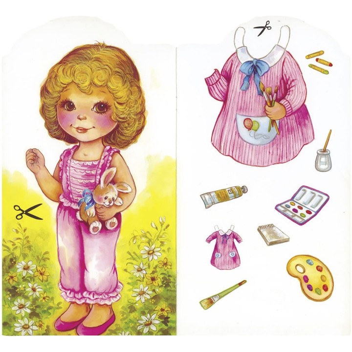 Muñecas peponas Patricia - Recortables