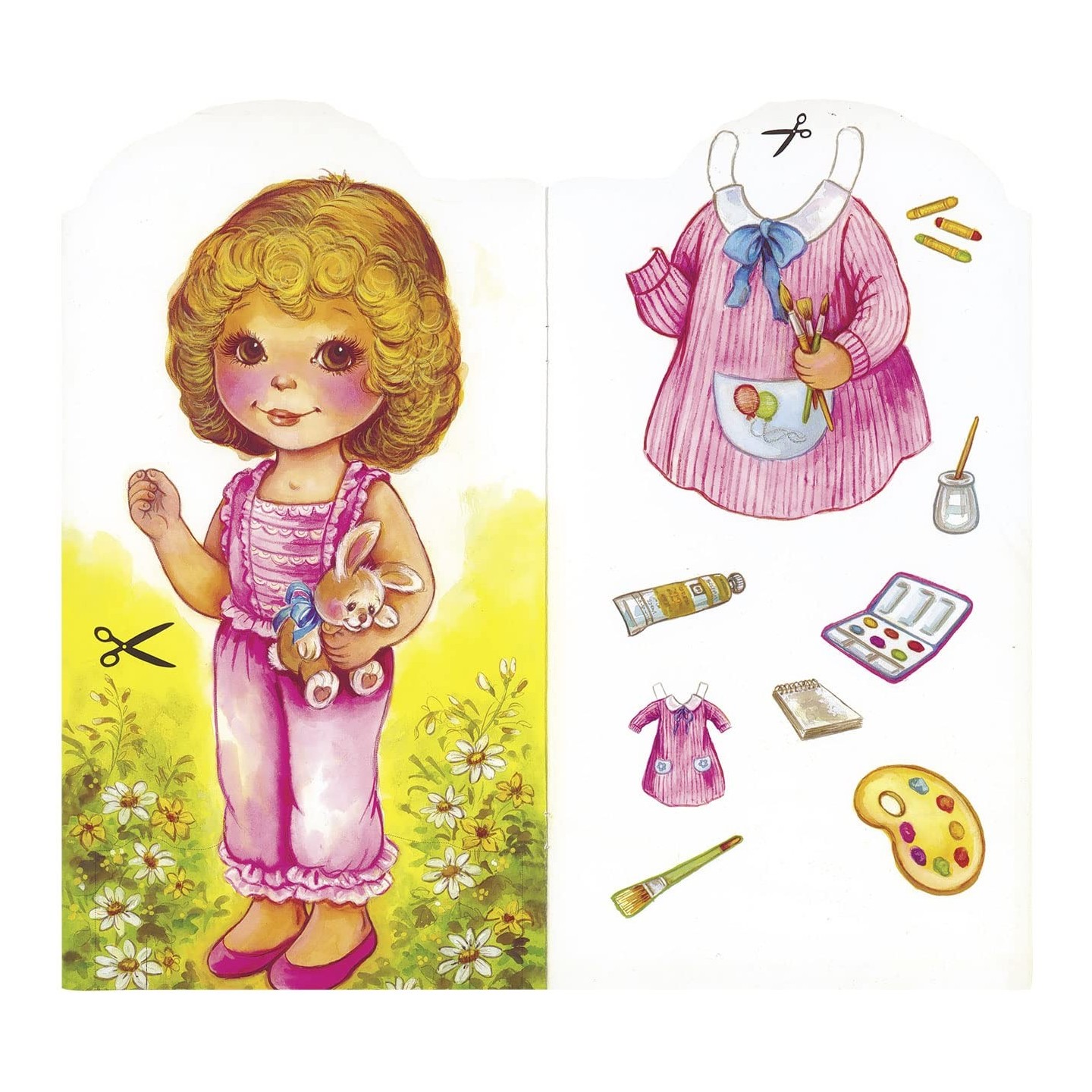 Muñecas peponas Patricia - Recortables