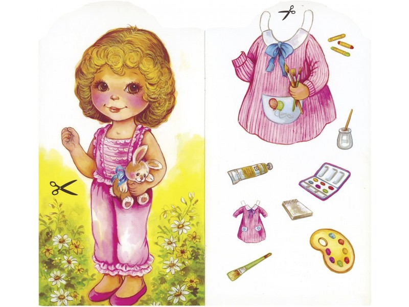 Muñecas peponas Patricia - Recortables