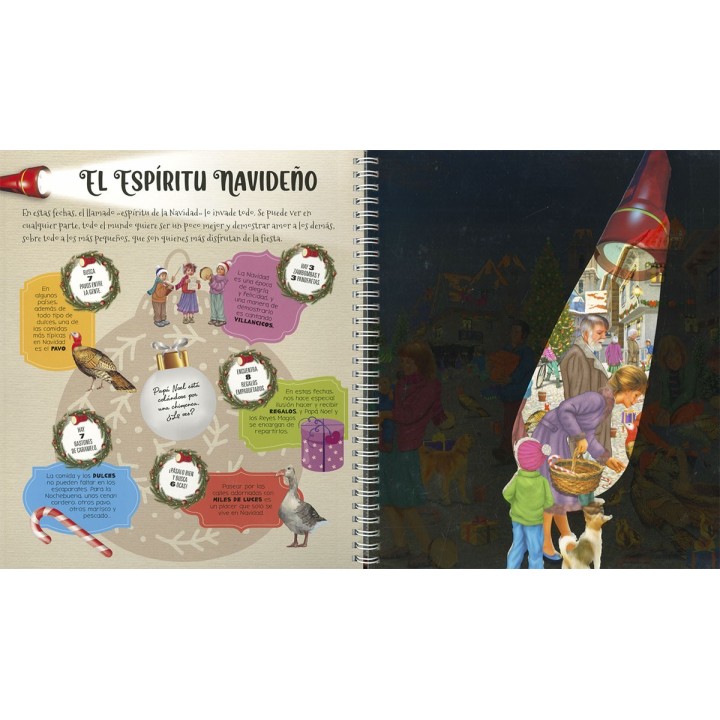 Libro Linterna - Navidad