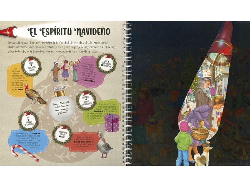 Libro Linterna - Navidad