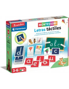 Montessori - Letras táctiles