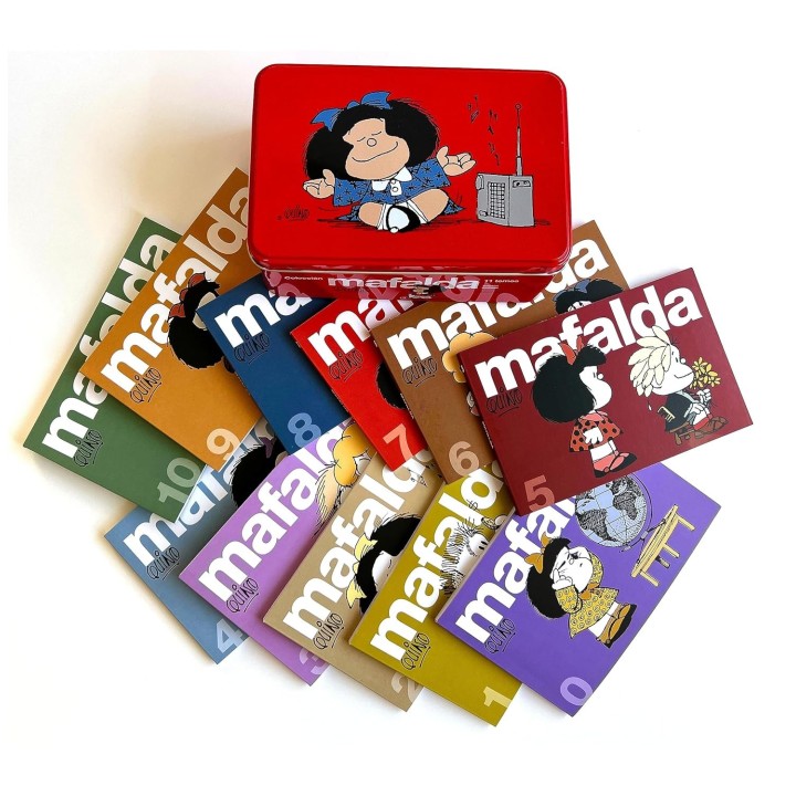 Colección Mafalda en Lata (11 Tomos)