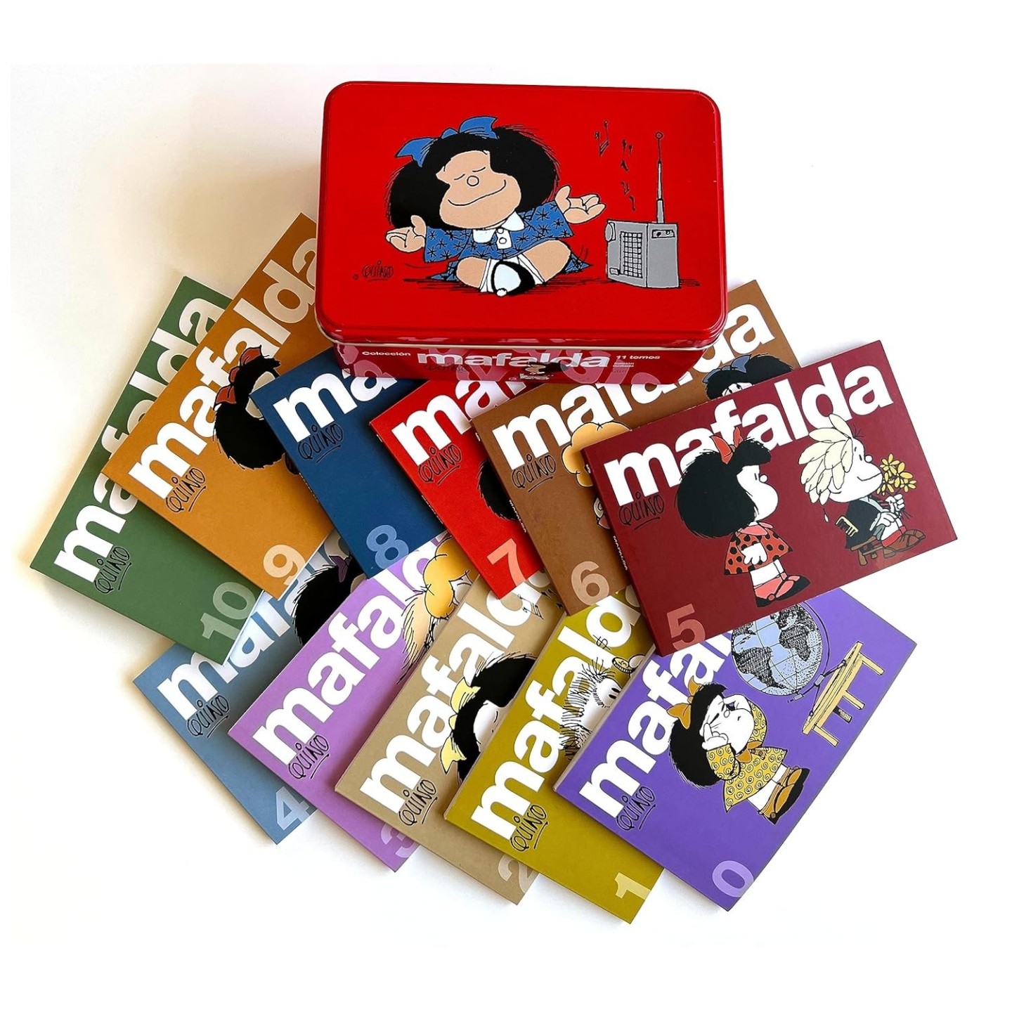 Colección Mafalda en Lata (11 Tomos)