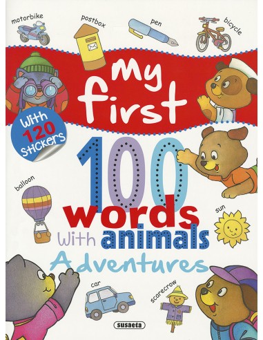 My First 100 Words With Animals -...