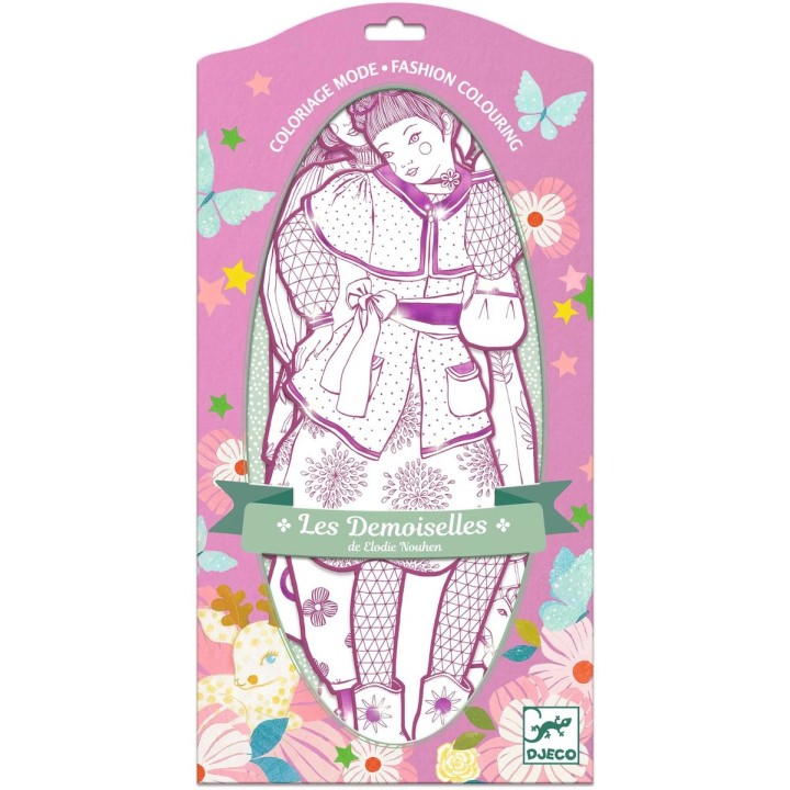 Figuras para colorear Rosemary y sus amigas