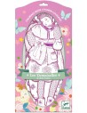 Figuras para colorear Rosemary y sus amigas