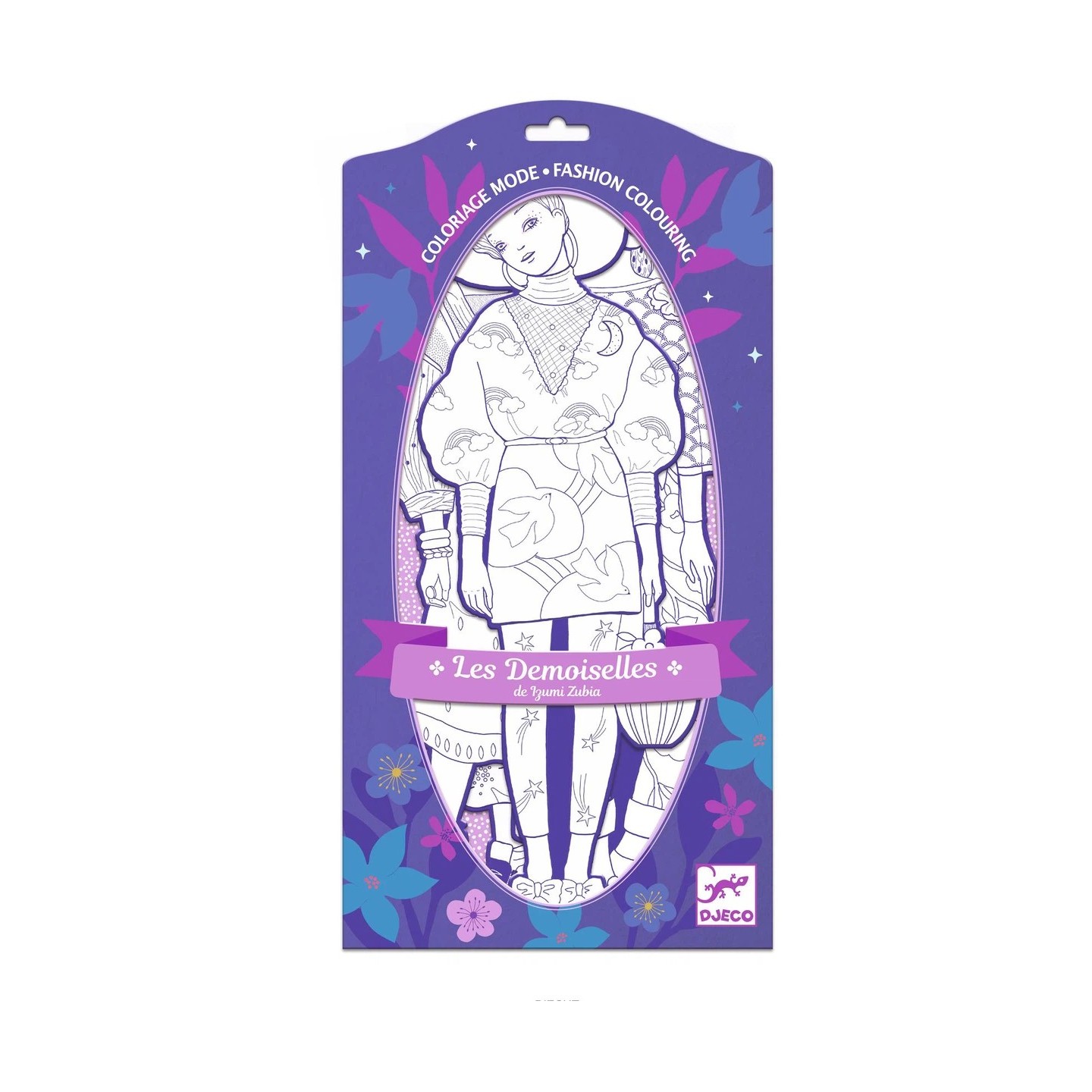 Figuras para colorear Zaho y sus amigas