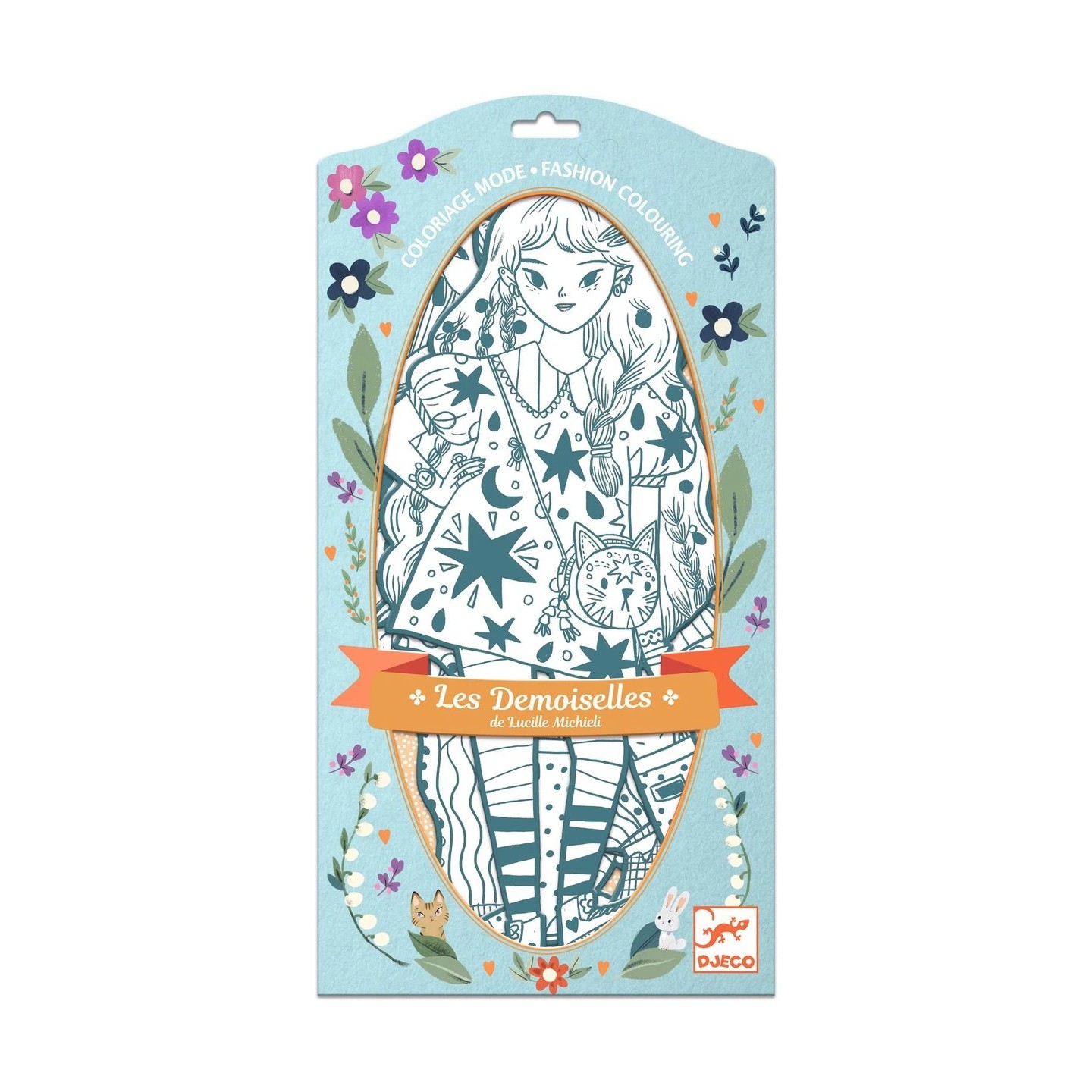 Figuras para colorear Angèle y sus amigas