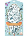 Figuras para colorear Angèle y sus amigas