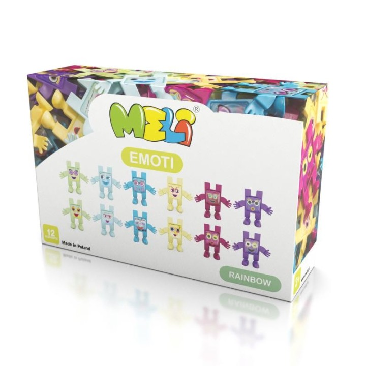 Meli Emoti Rainbow 12 piezas