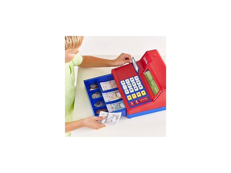 Learning Resources Pretend & Play Calculadora Caja registradora