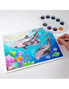 Aquarellum - Delfines 2